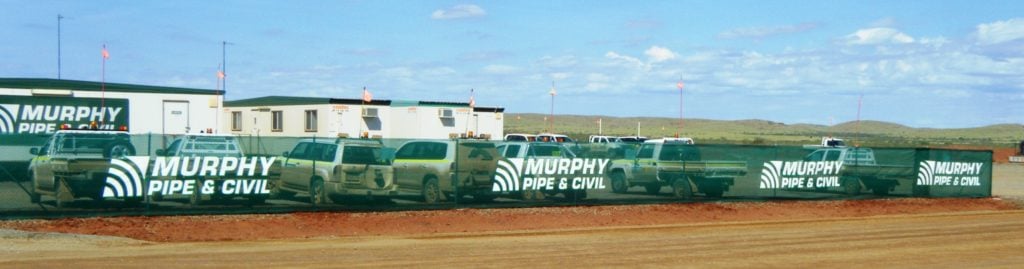 Pipe & Civil Branded Shadecloth