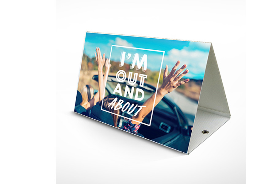 Free Standing Corflute Signs