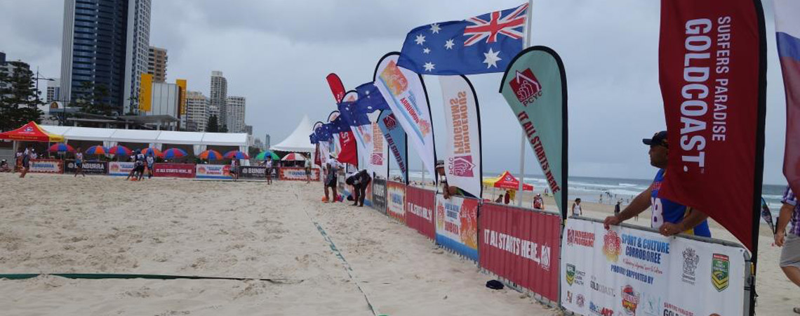 Free Standing Flags