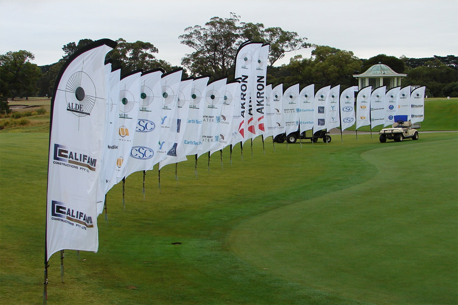 Free Standing Flags
